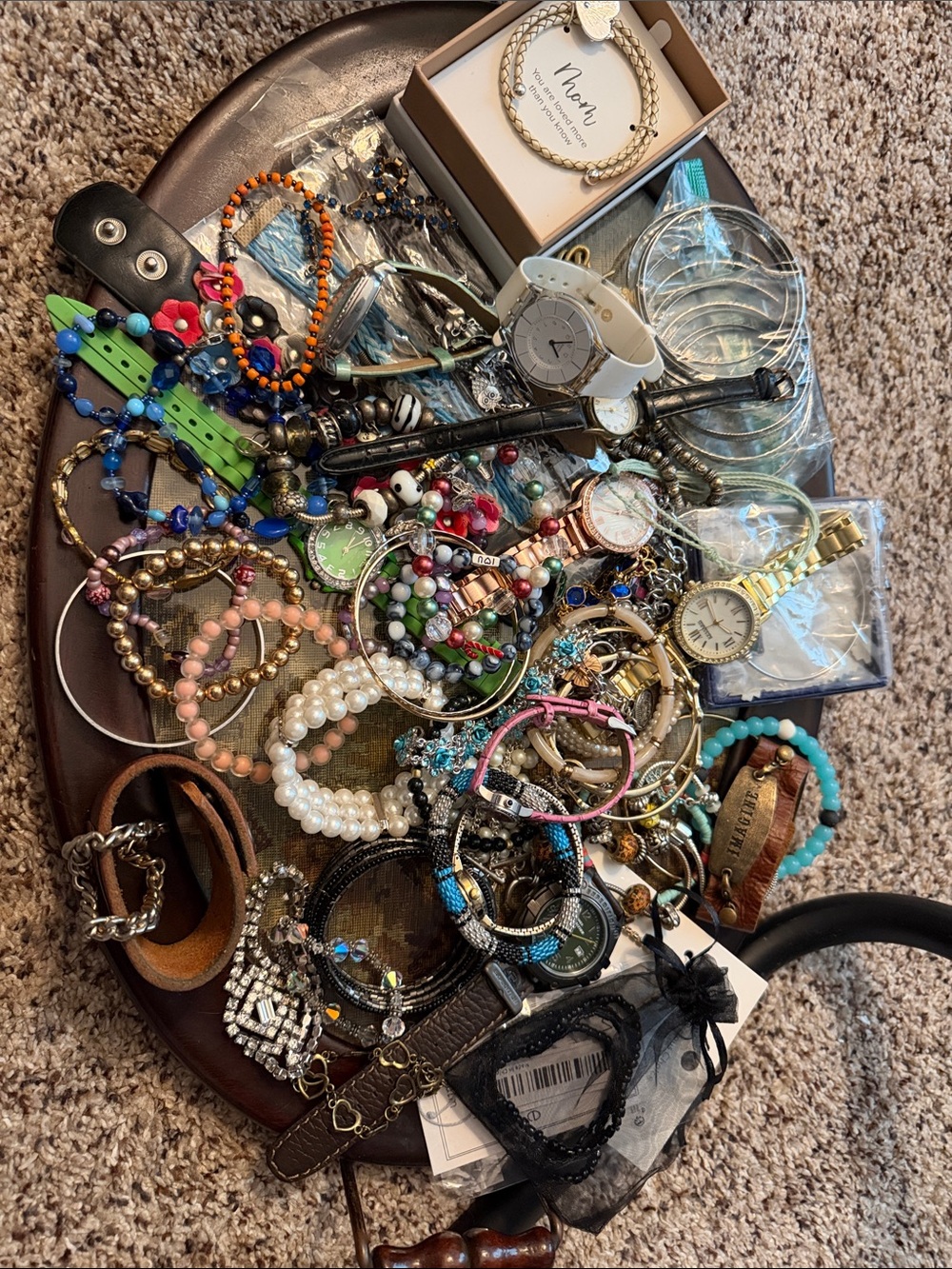 59 piece semi-mystery bracelets